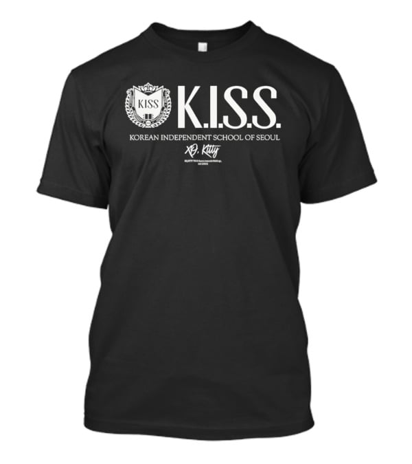 KISS Korean Independent School Of Seoul XO Kitty Collaboration T-Shirt