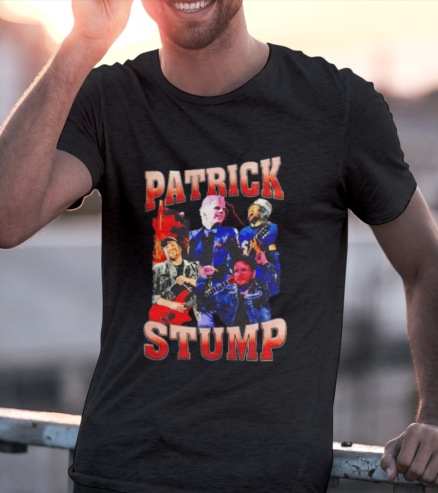 Patrick Stump Stage Performance Montage T-Shirt
