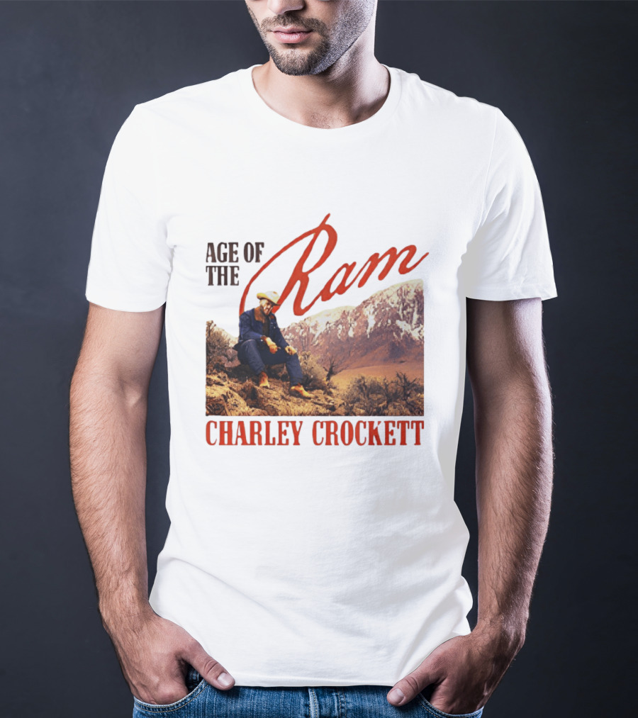 Age Of The Ram Western Style Charley Crockett Adventure T-Shirt