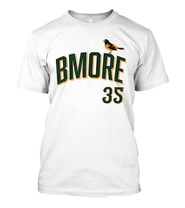 Baltimore Orioles Bmore 35 City Connect Bird T-Shirt