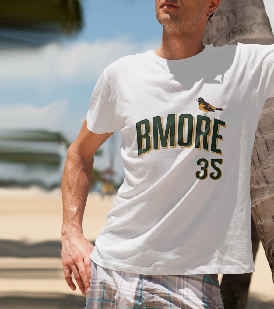 Baltimore Orioles Bmore 35 City Connect Bird T-Shirt