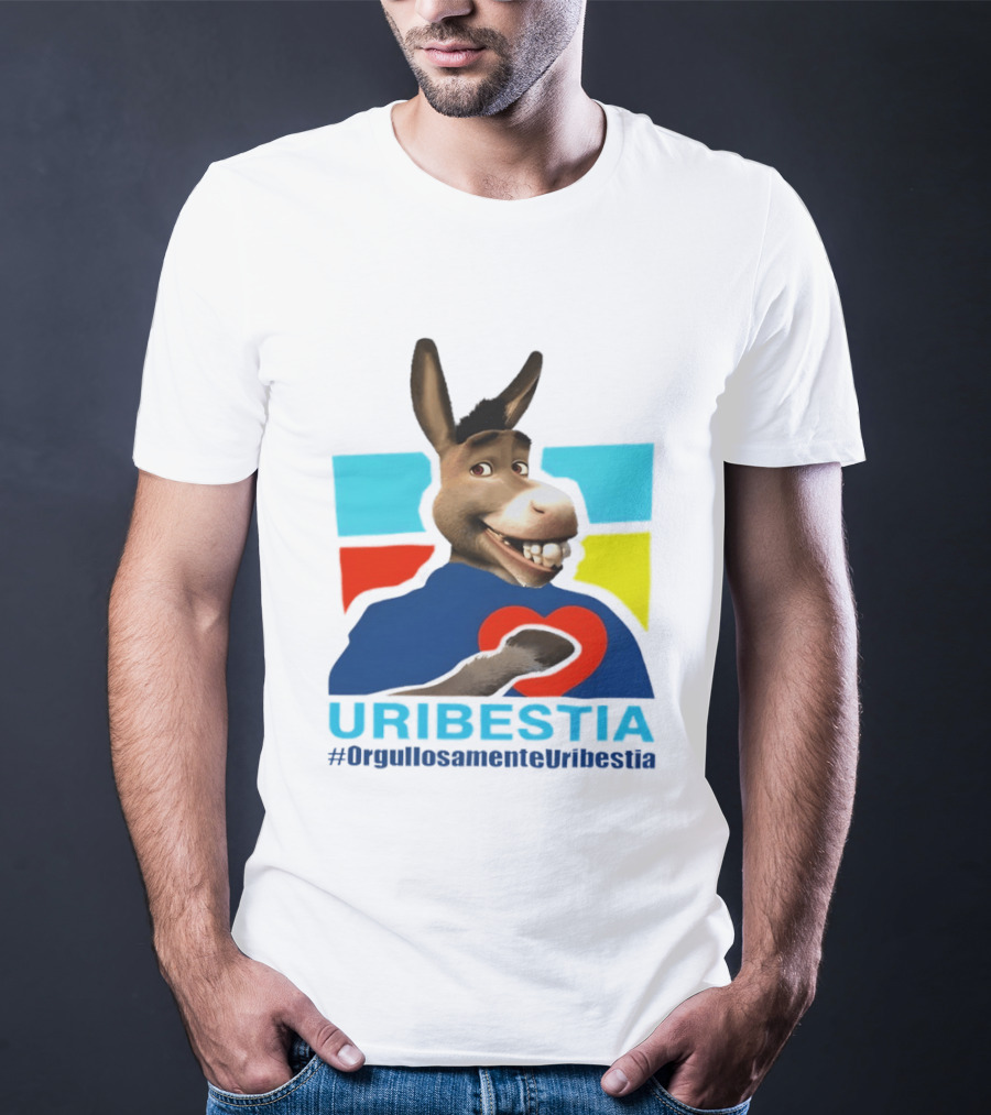 Donkey From Shrek Uribestia OrgullosamenteUribestia Hashtag T-Shirt