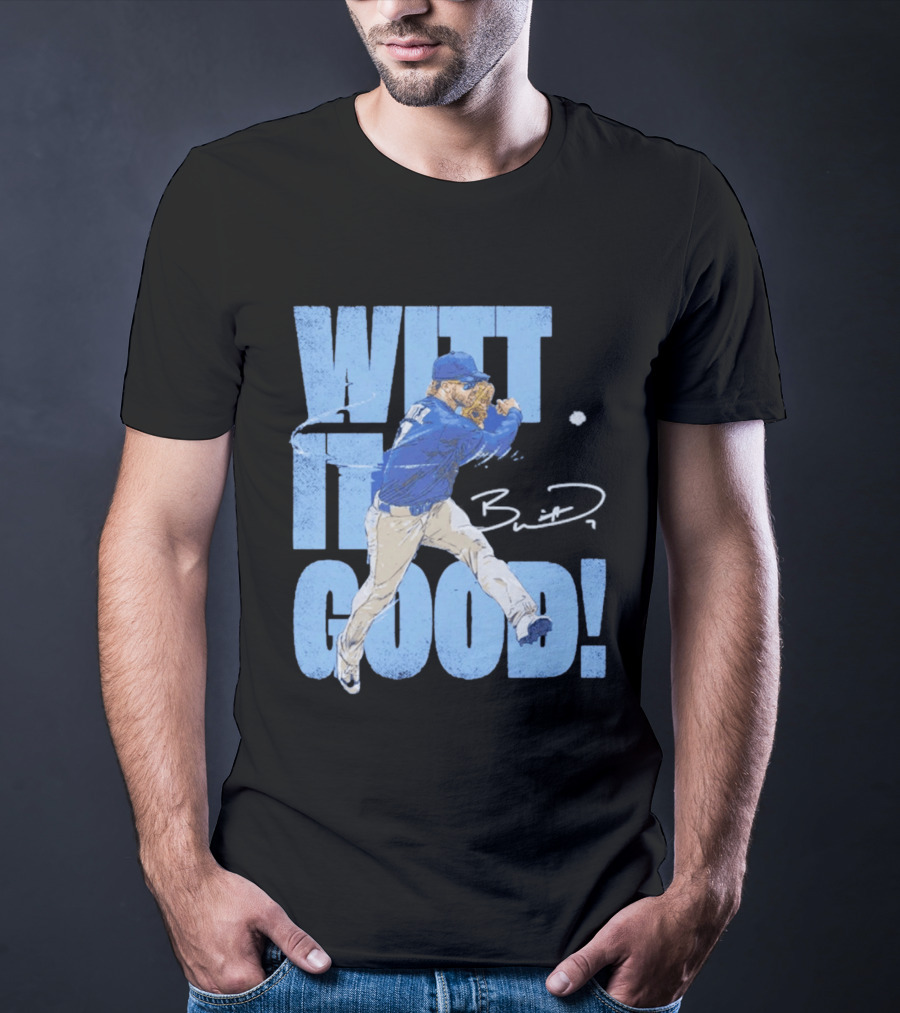 Bobby Witt Jr Kansas City Royals Witt It Good Celebrating Baseball Excellence T-Shirt