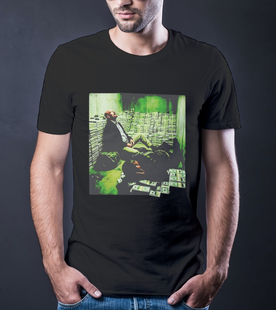 Breaking Bad Walter White Money Stacks Scene Heisenberg Transformation T-Shirt
