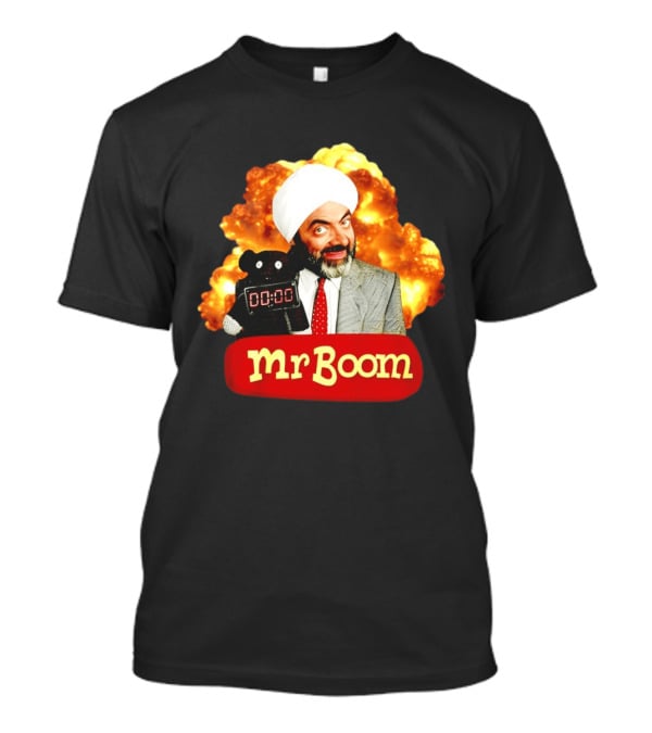 Mr Boom Meme Explosion Countdown Teddy T-Shirt