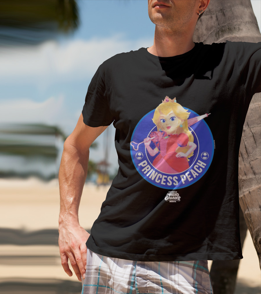 Princess Peach Super Mario Galaxy Movie Adventure T-Shirt