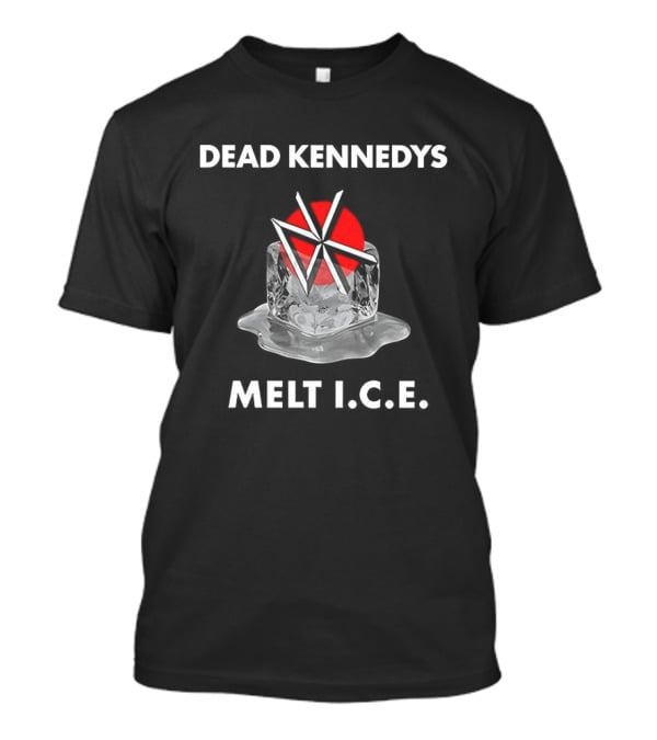 Dead Kennedys Melt I.C.E. Ice Cube Red T-Shirt