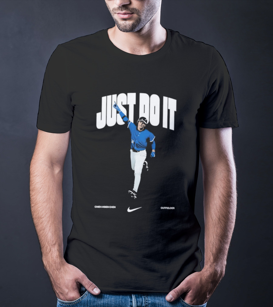 Just Do It Nike Baseball Chieh Hsien Chen Outfielder T-Shirt