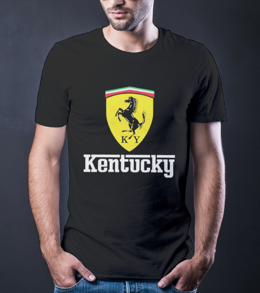 Kentucky Horsepower Ferrari T-Shirt