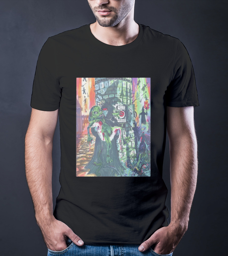 Puscifer Bethlehem Pennsylvania 2026 Wind Creek Event Center April 3 With Alien And Mysterious Figures T-Shirt