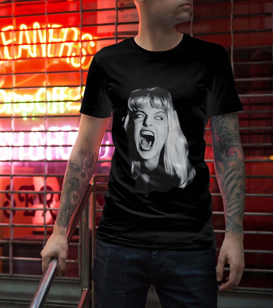 Laura Palmer Scream Twin Peaks Horror T-Shirt