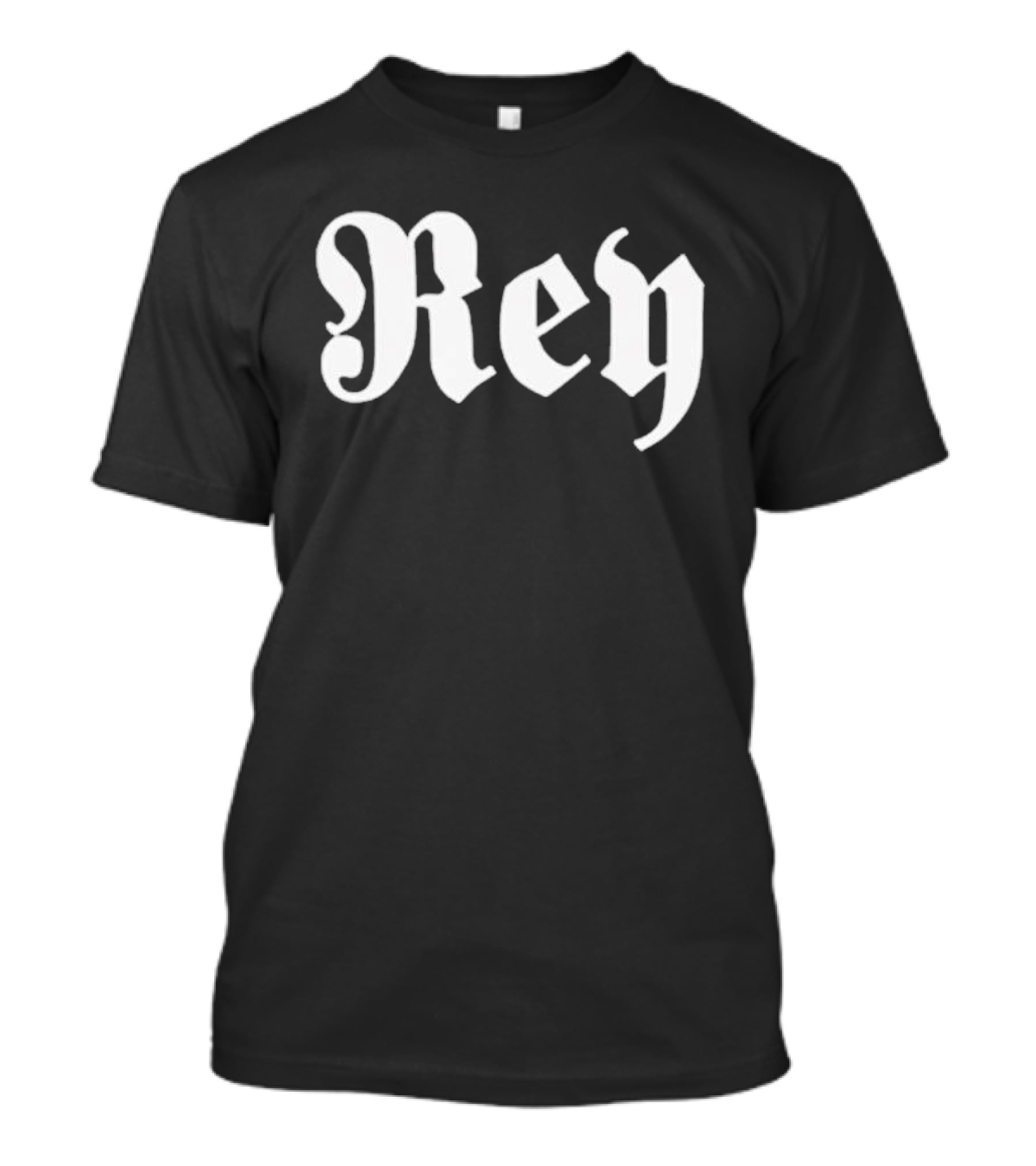 Rey Mysterio Hey Gothic Font T-Shirt