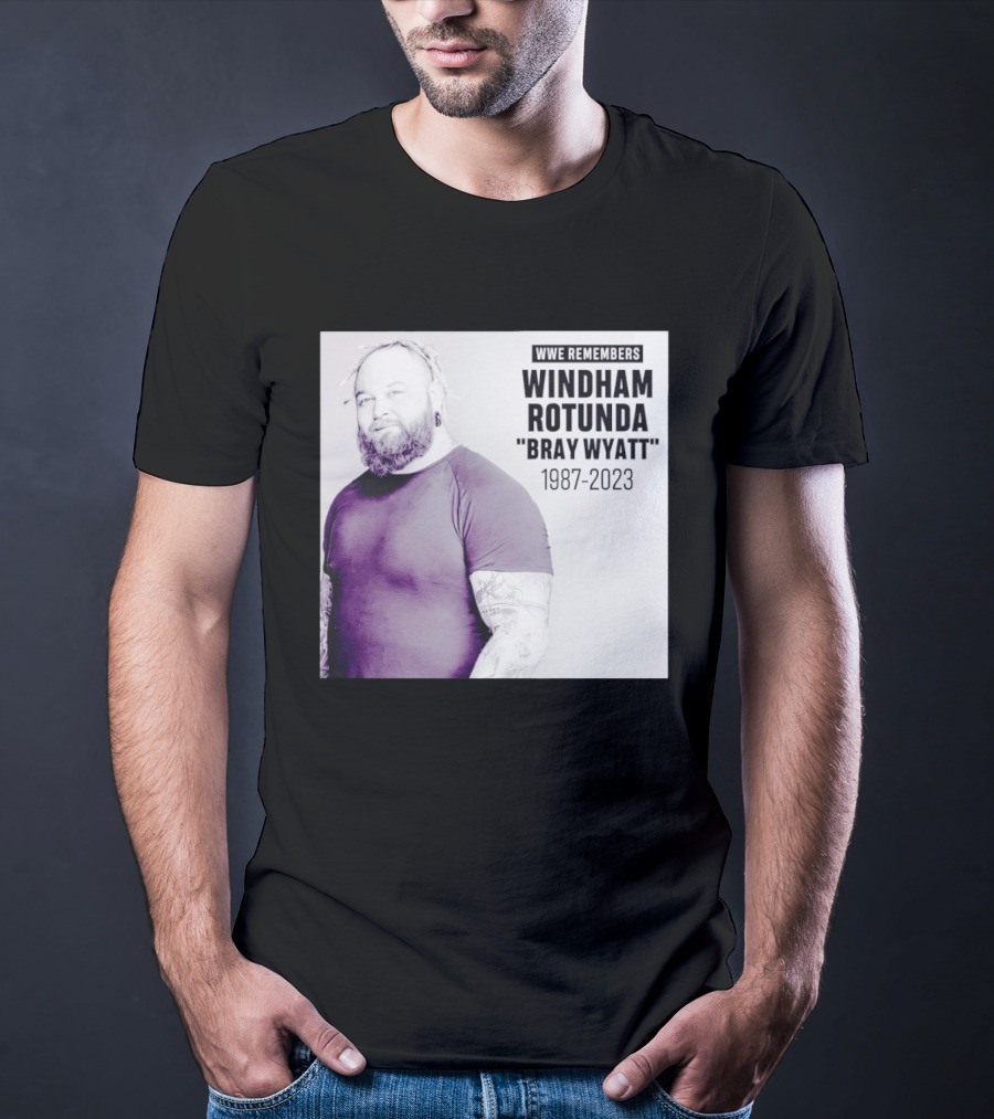 WWE Remembers Windham Rotunda Bray Wyatt 1987 2023 T-Shirt