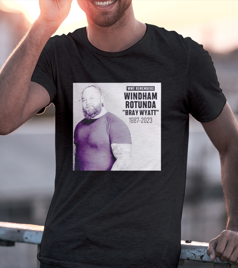 WWE Remembers Windham Rotunda Bray Wyatt 1987 2023 T-Shirt