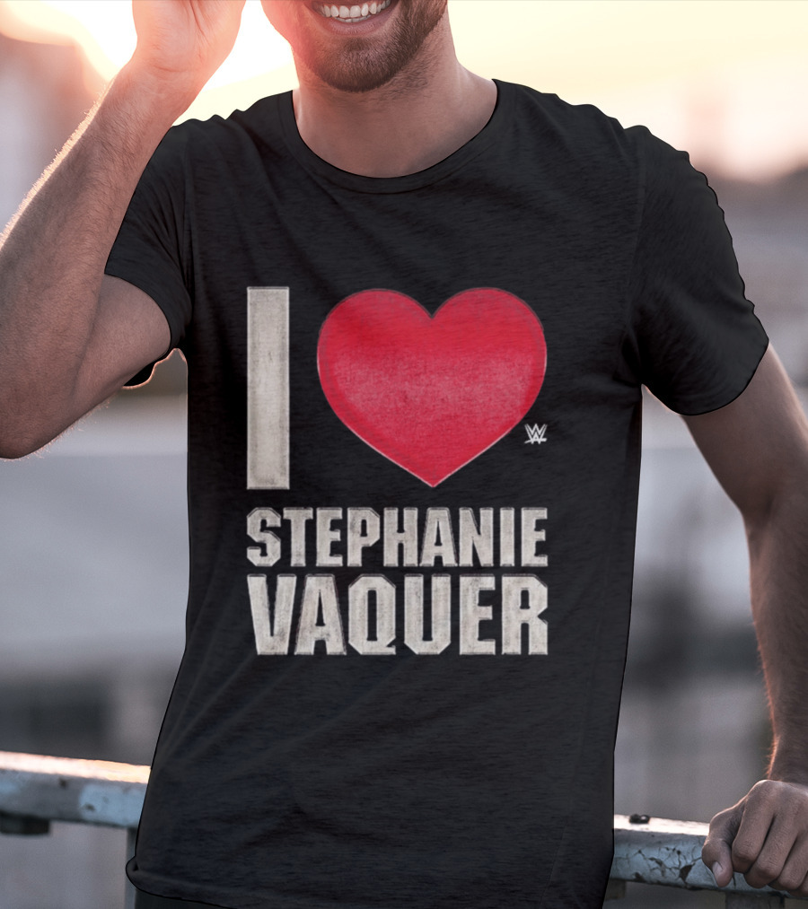 I Heart Stephanie Vaquer Enthusiast Passion W Red Heart T-Shirt