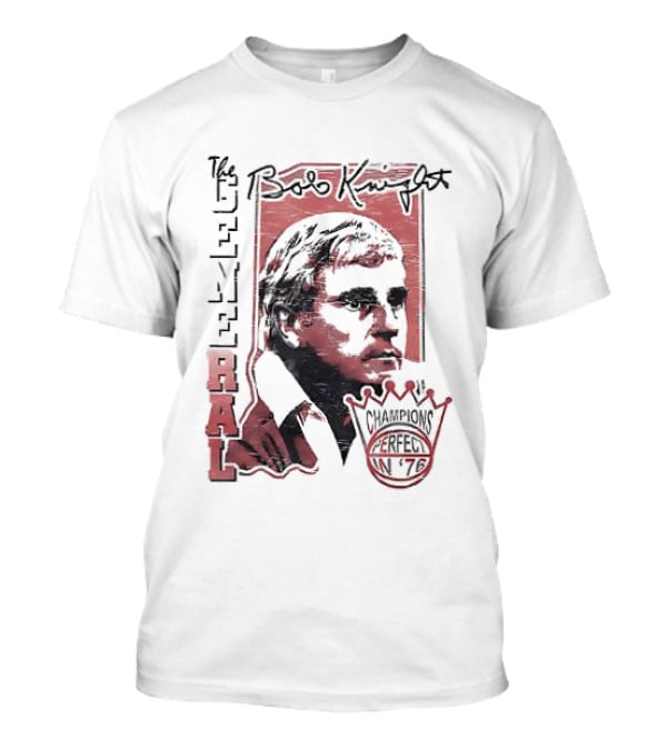 Bob Knight The General Champions Reflections 17 T-Shirt