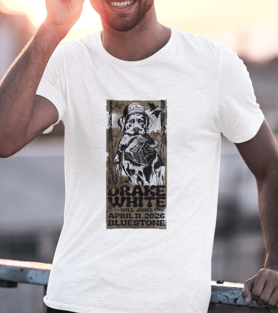 Drake White April 11 2026 Bluestone Columbus OH With Will Jones The Other Church Of Country Music T-Shirt