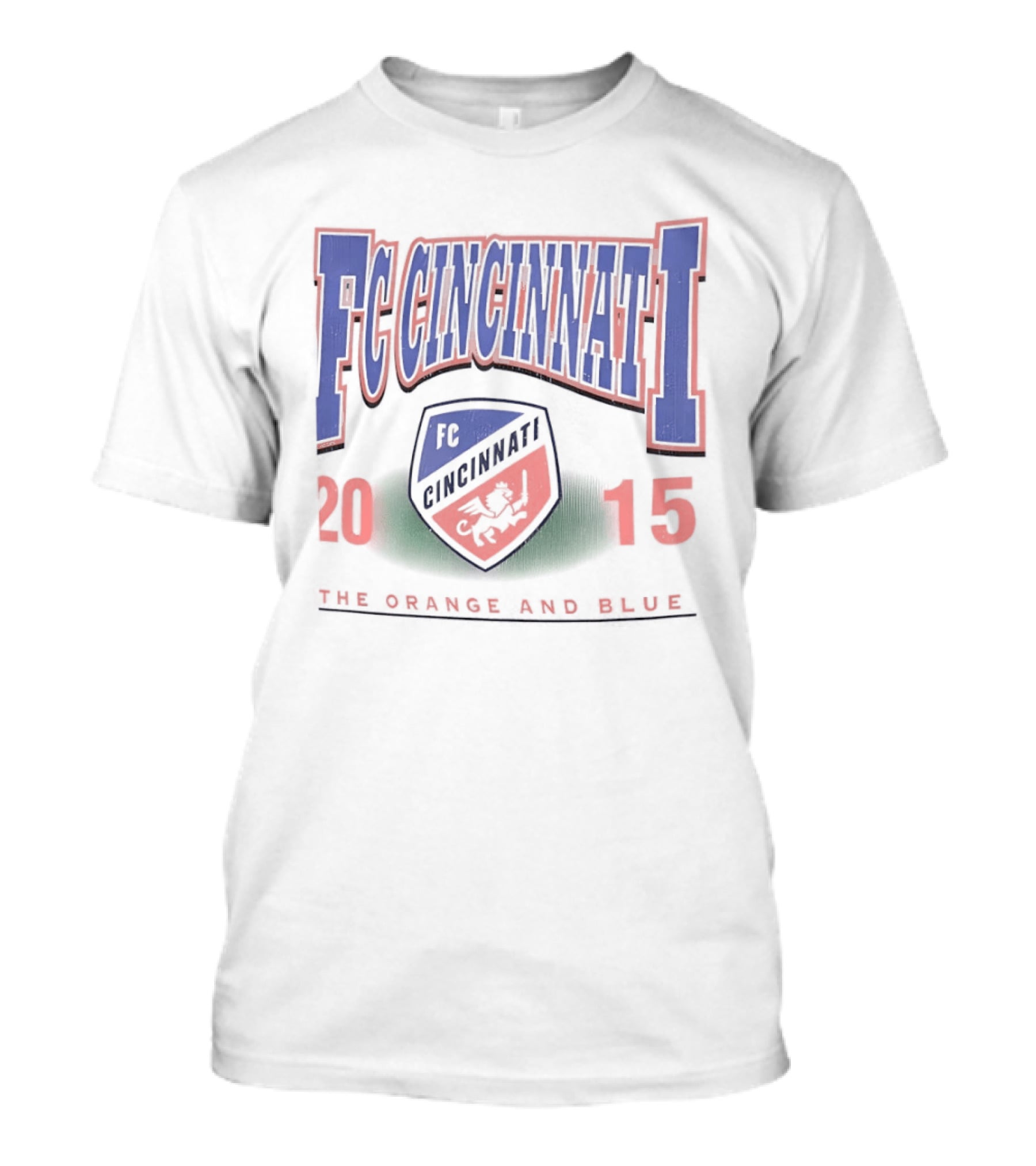 FC Cincinnati 2015 The Orange And Blue T-Shirt