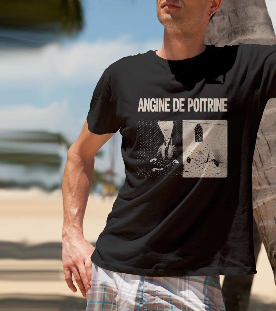 Angine De Poitrine Tour Visual With Geometric Figures T-Shirt