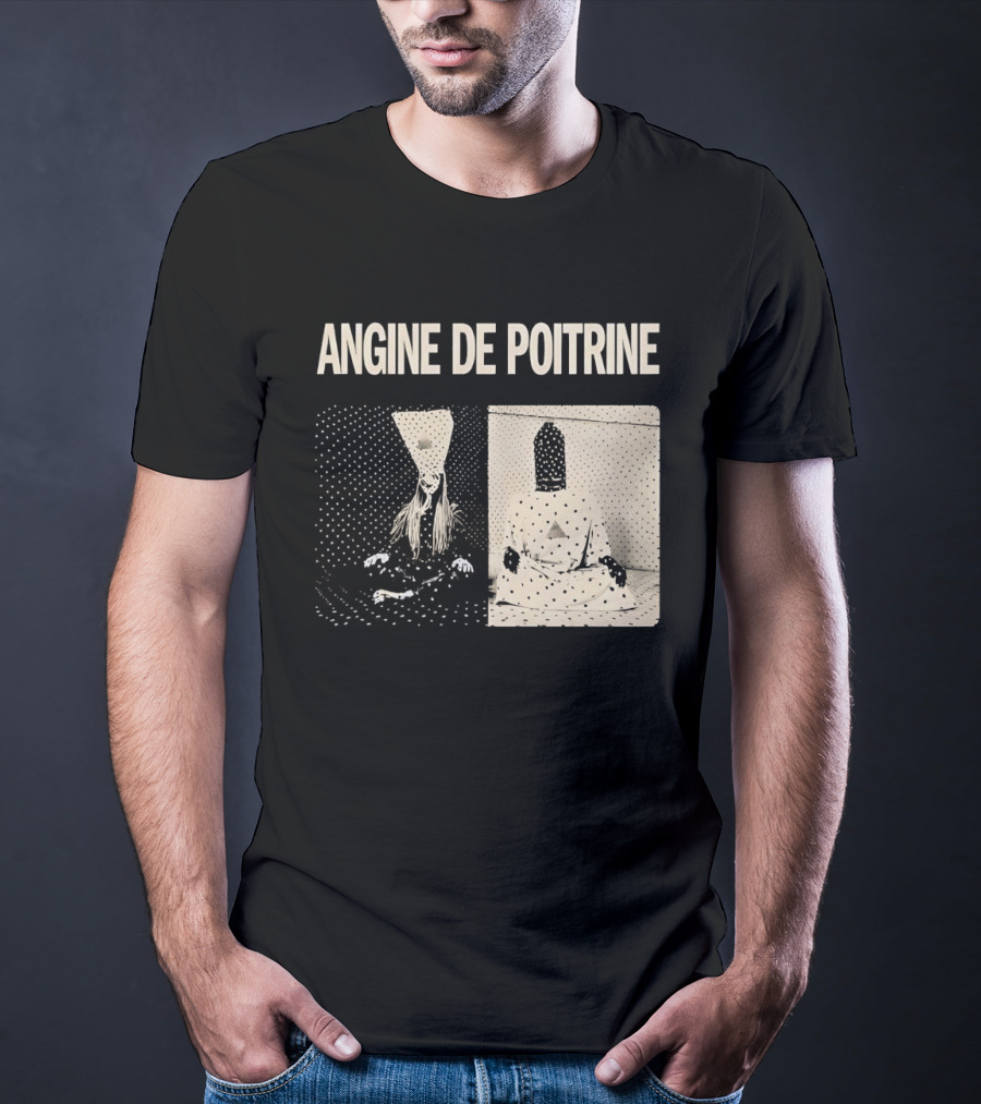 Angine De Poitrine Tour Visual With Geometric Figures T-Shirt