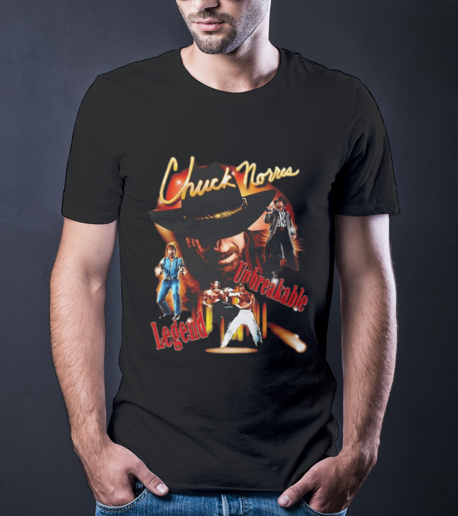 Chuck Norris Legend Unbreakable Martial Arts Action T-Shirt