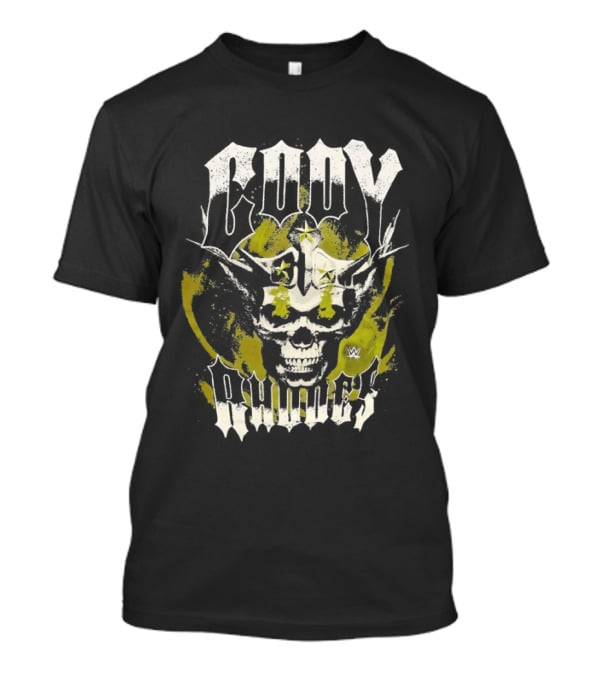 Cody Rhodes Lava Skull WWE Wrestling Star T-Shirt
