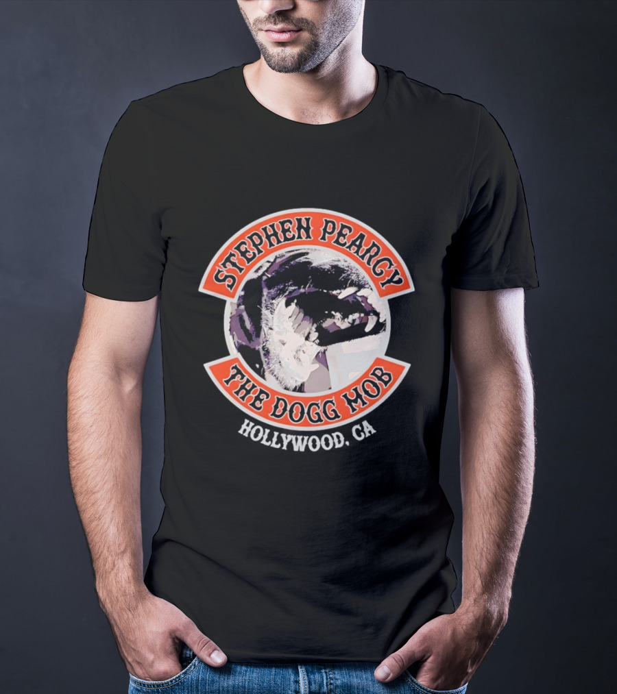 Stephen Pearcy The Dogg Mob Hollywood CA Vintage Rock Band T-Shirt