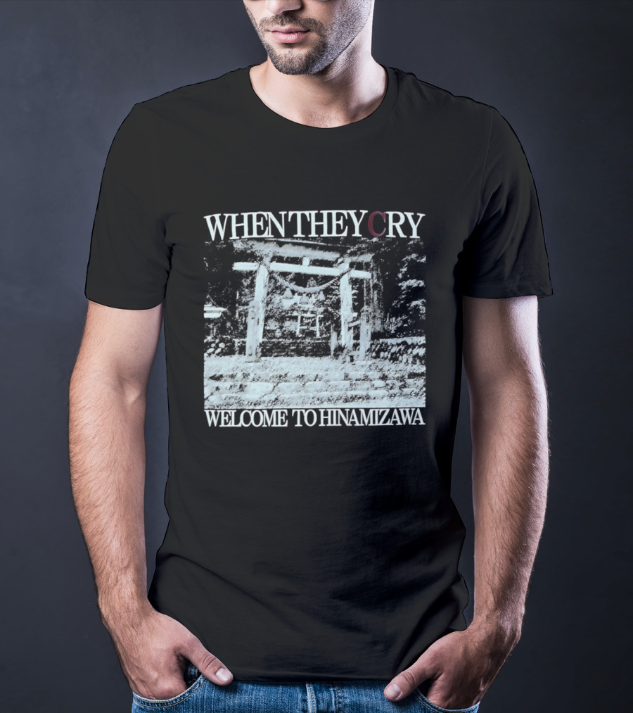 When They Cry Welcome To Hinamizawa Torii Gate Symbolism T-Shirt