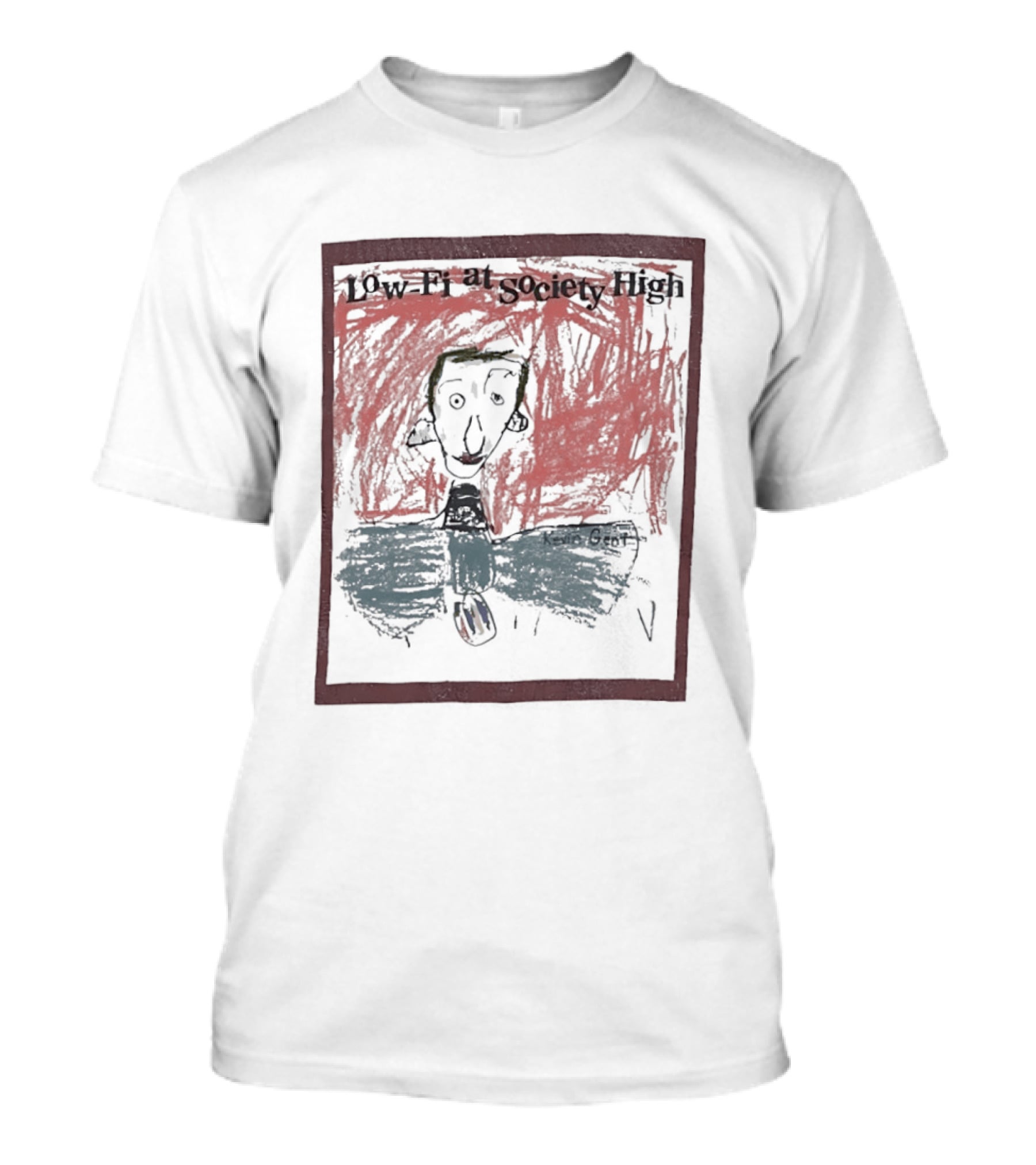 Low Fi At Society High Abstract Childlike Expression T-Shirt