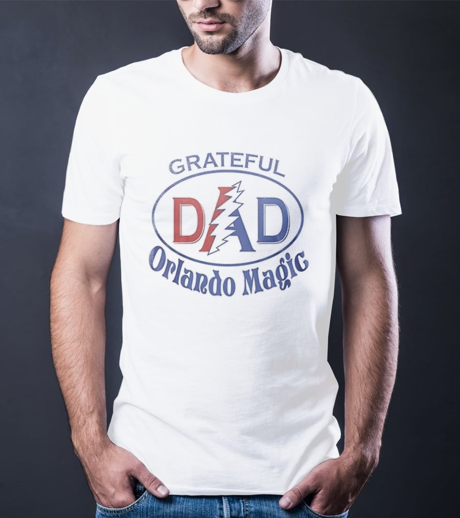 Orlando Magic Grateful Dead Dad Appreciation T-Shirt