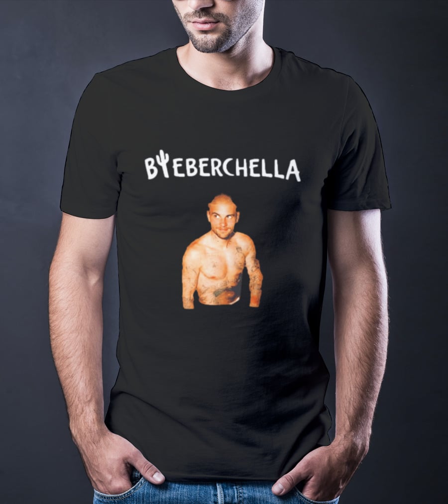 Bieberchella Tattooed Justin Bieber Humor T-Shirt