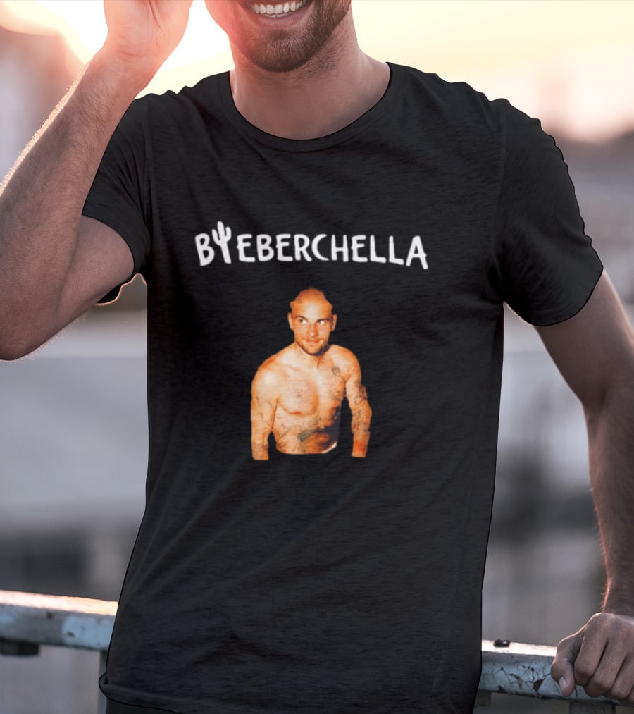 Bieberchella Tattooed Justin Bieber Humor T-Shirt