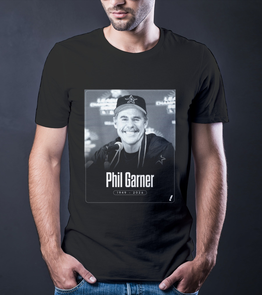 Phil Garner 1949 2026 Pittsburgh Pirates Memoriam T-Shirt