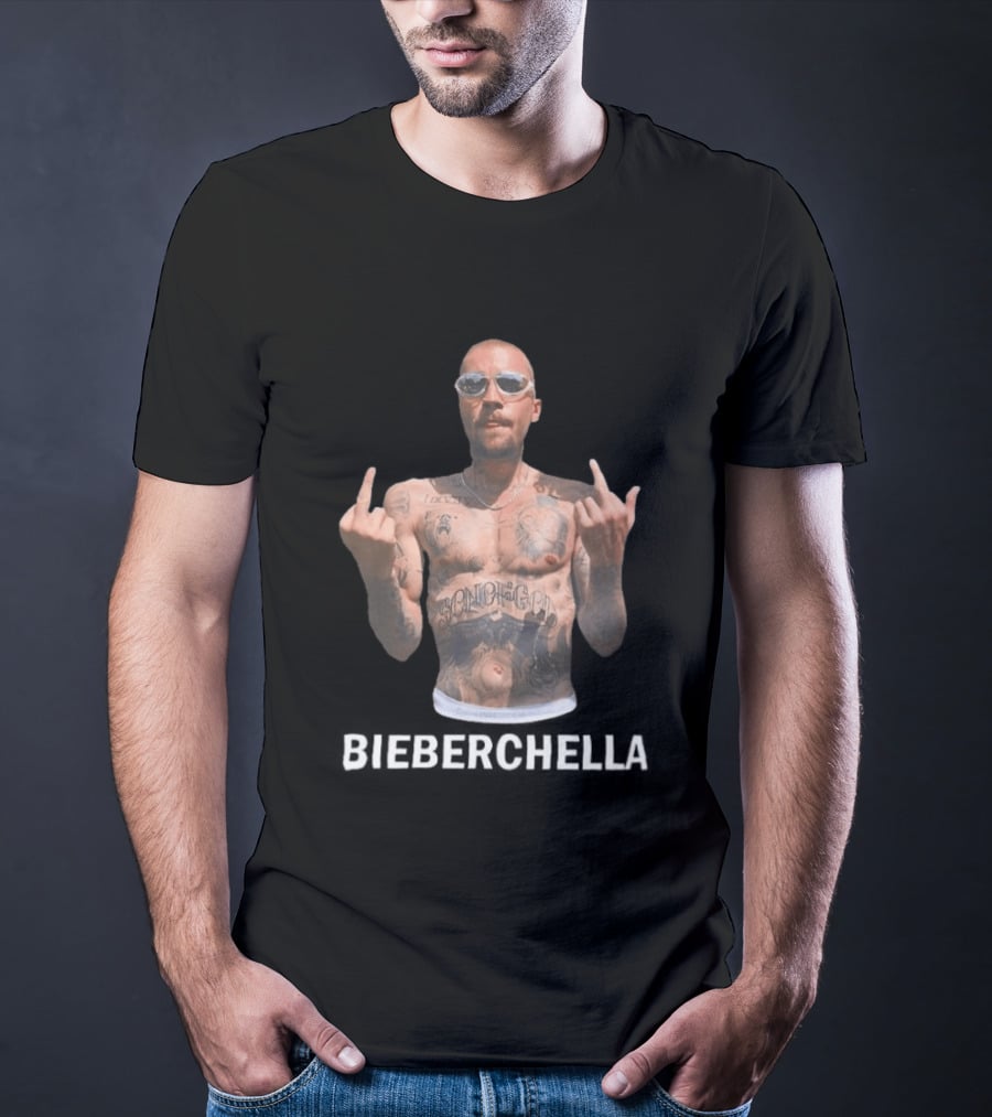 Justin Bieber Bieberchella Tattoo T-Shirt
