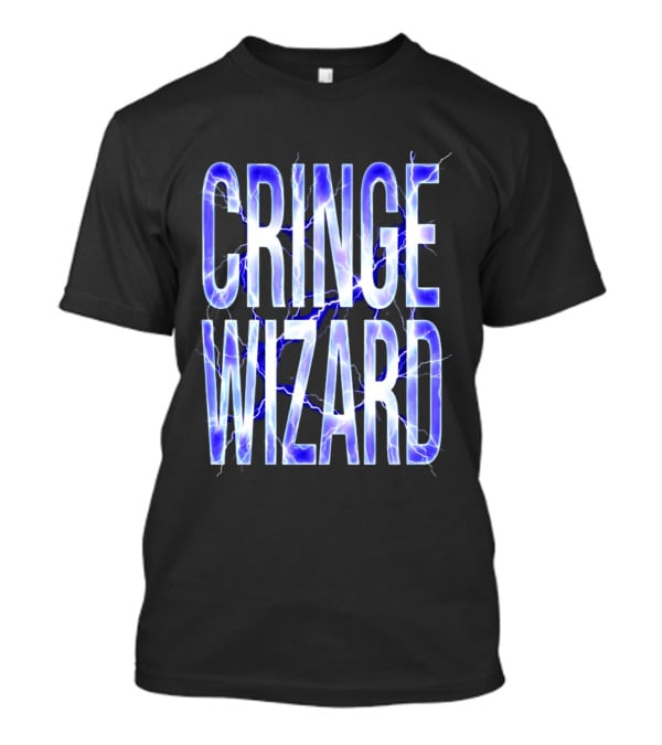 Cringe Wizard Electrified Lightning T-Shirt