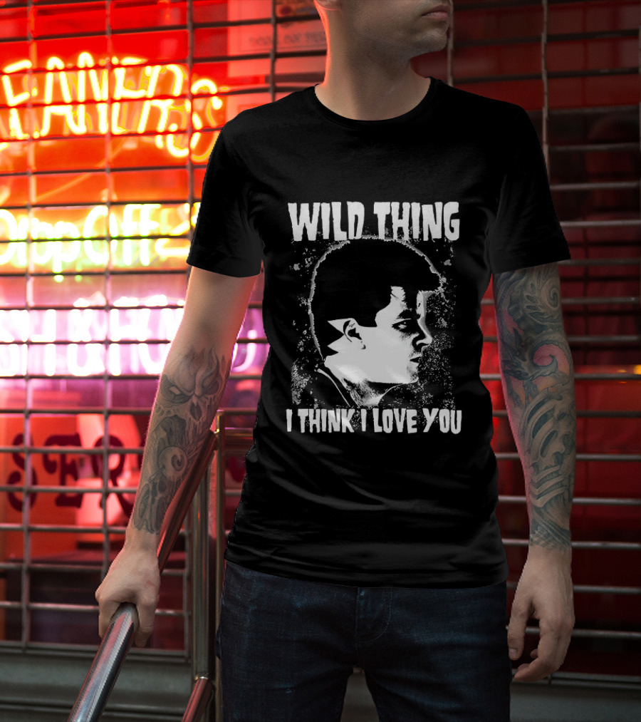 Ricky Vaughn Wild Thing I Think I Love You Major League T-Shirt