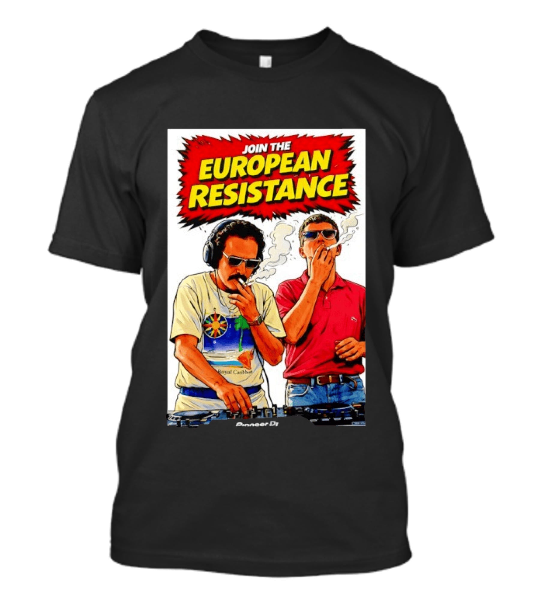DJ Pioneer Join The European Resistance Grand Theft Auto T-Shirt