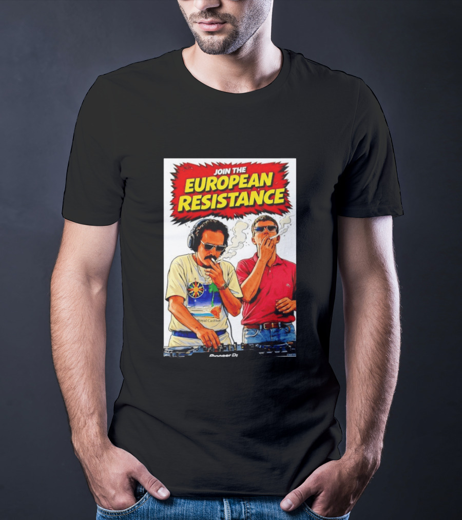 DJ Pioneer Join The European Resistance Grand Theft Auto T-Shirt