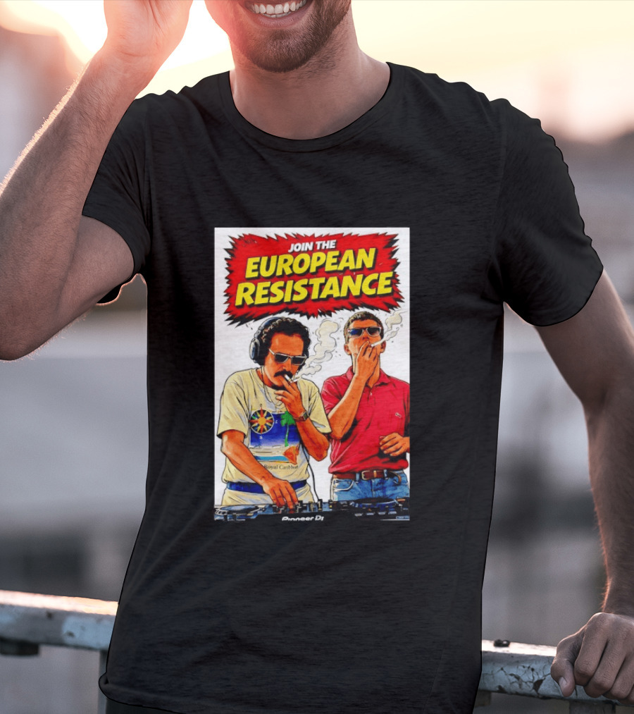 DJ Pioneer Join The European Resistance Grand Theft Auto T-Shirt