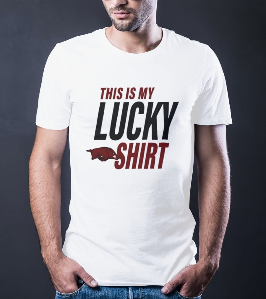 Arkansas Razorbacks This Is My Lucky Hog T-Shirt