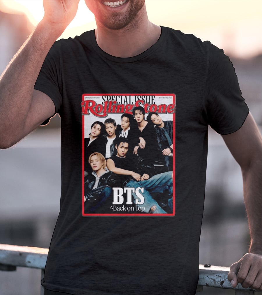 Rolling Stone Special Issue BTS Back On Top T-Shirt