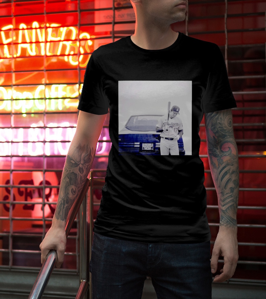 Shohei Ohtani Dodgers 17 Baseball Streetwear T-Shirt