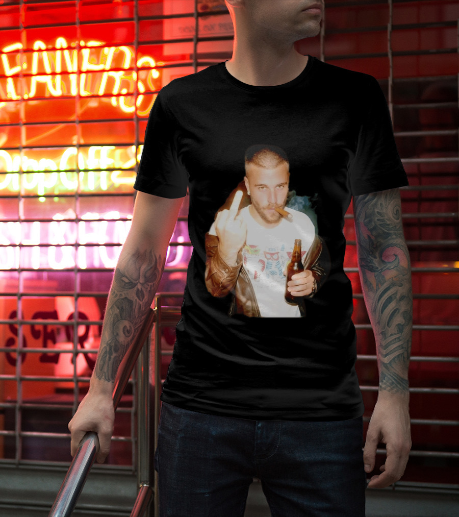 Justin Bieber Middle Finger Music Lovers T-Shirt