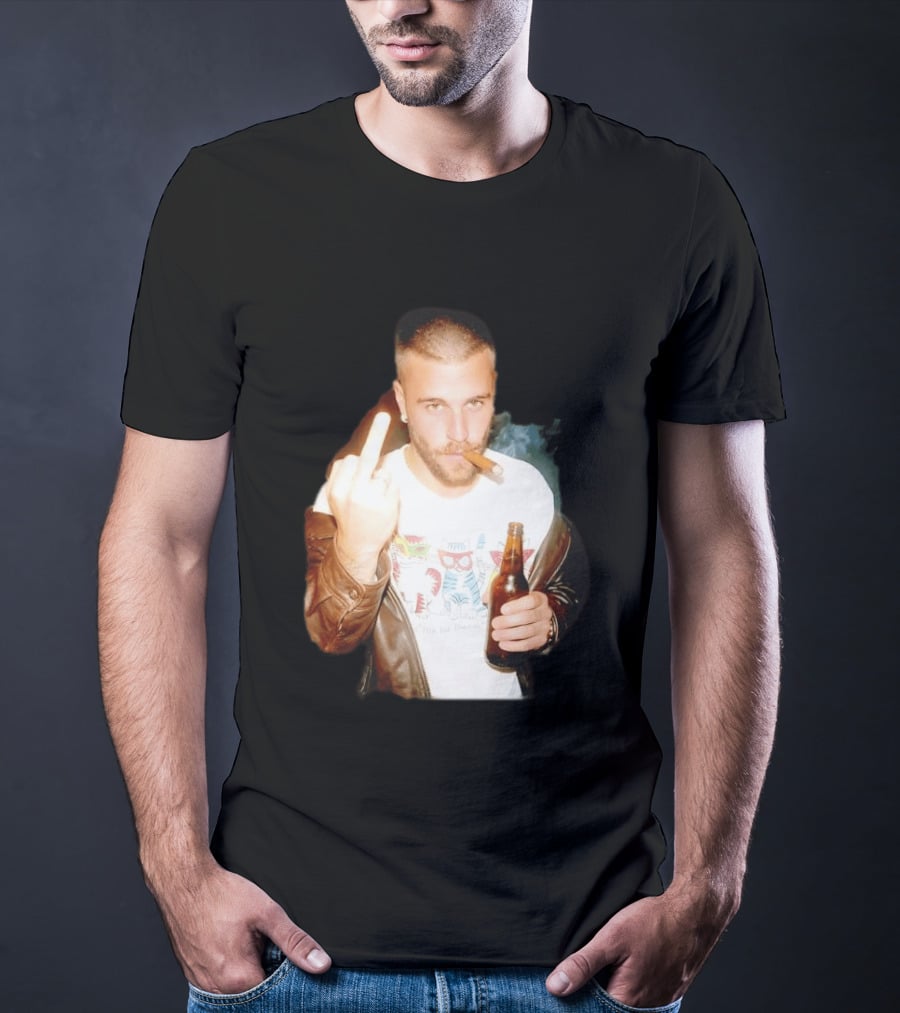 Justin Bieber Middle Finger Music Lovers T-Shirt