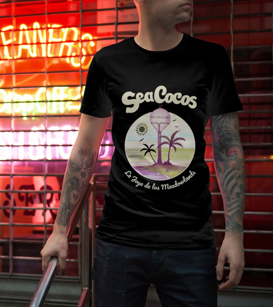 Sea Cocos Secaucus NJ Palm Meadowlands La Joya De Los Meadowlands T-Shirt