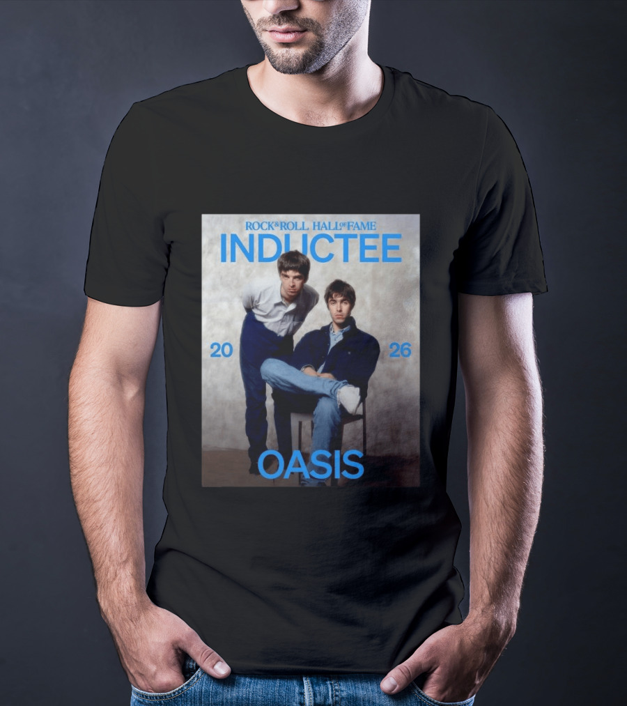 2026 Rock Roll Hall Of Fame Inductee Oasis T-Shirt