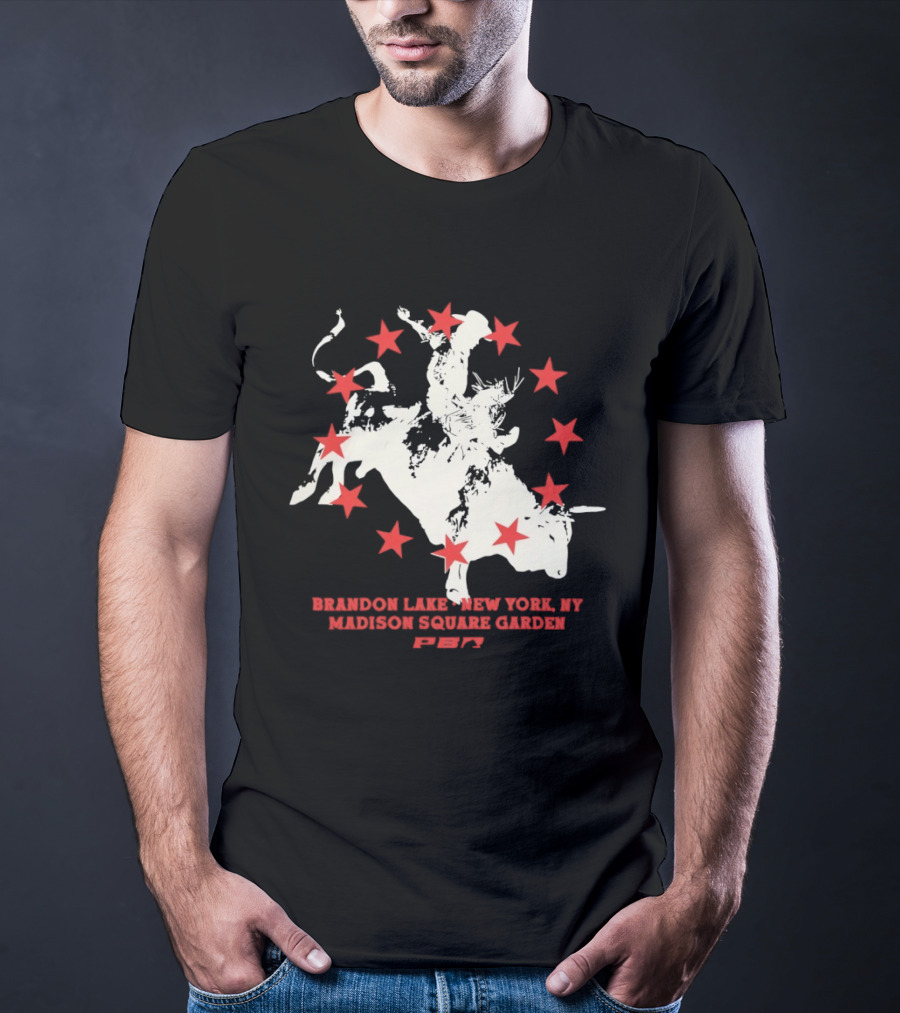 Brandon Lake New York Madison Square Garden PBR Rider Event T-Shirt