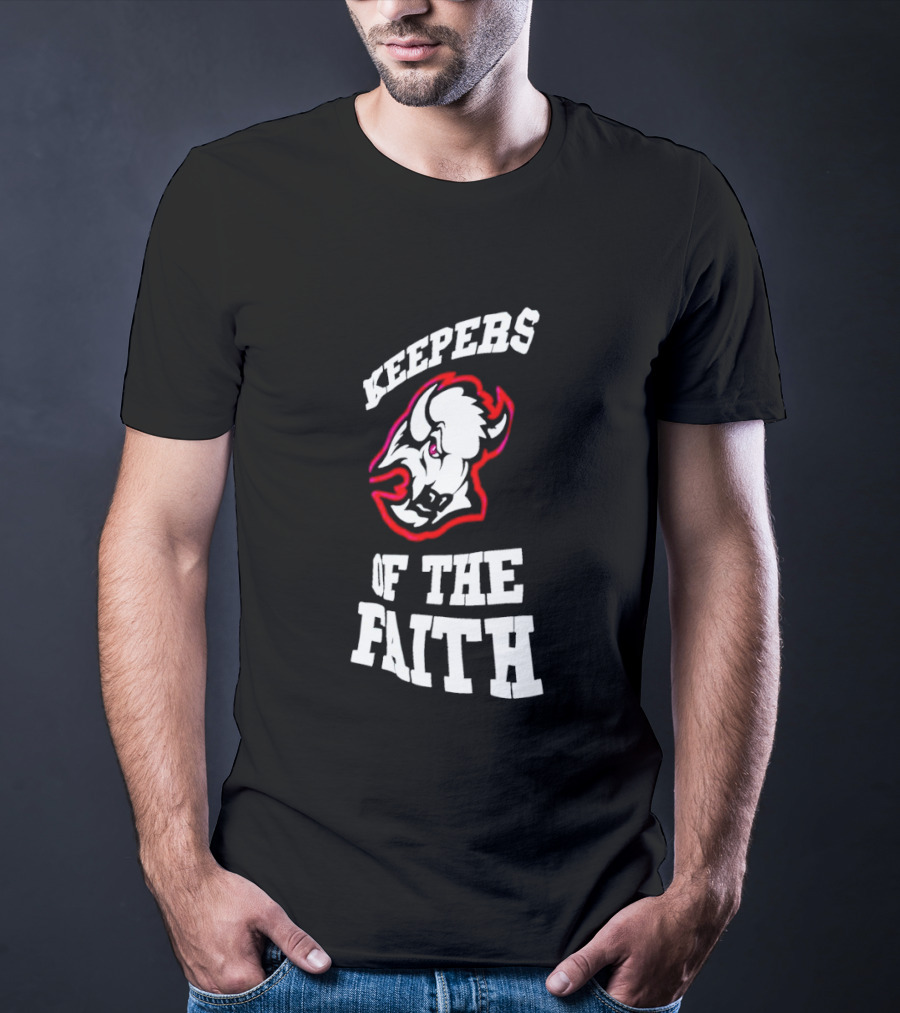 Buffalo Sabres Hockey Keepers Of The Faith National Hockey League T-Shirt