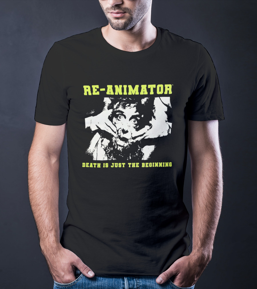 Re Animator Death Is Just The Beginning Retro Horror HPLC T-Shirt