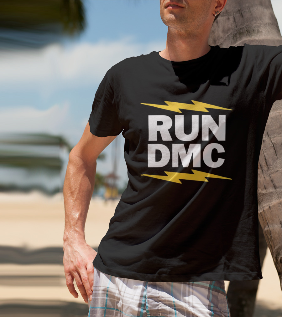 RUN DMC Electric Lightning Bolt T-Shirt